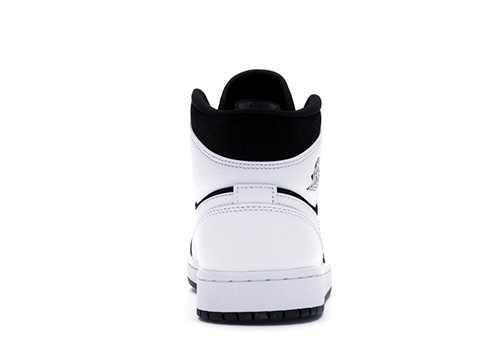 fake Jordan 1 Mid White Black