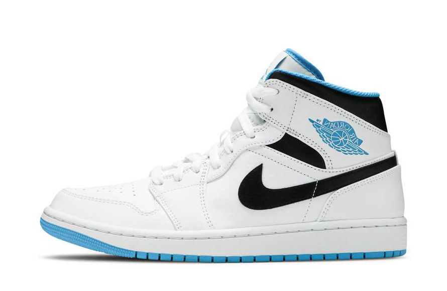 554724-141 Jordan 1 Mid Laser Blue fake shoes 