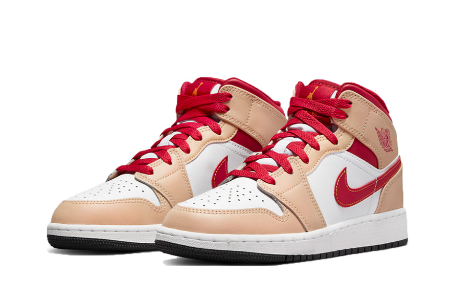Beige Red