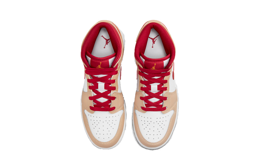 Beige Red