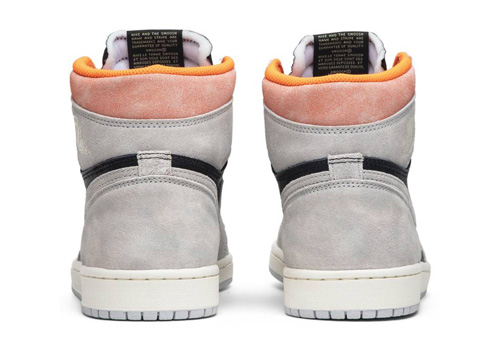 fake Jordan 1 Retro High Neutral Grey Hyper Crimson