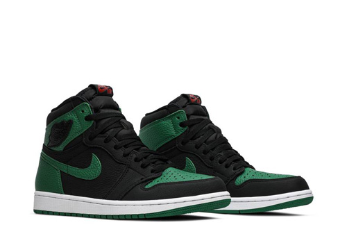 Jordan 1 Pine Green Black fake