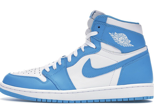 Jordan 1 Retro UNC fake