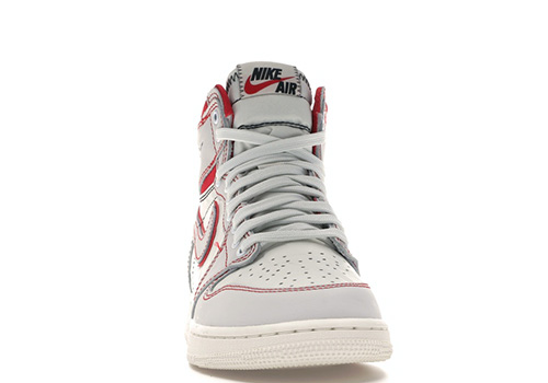 fake Jordan 1 Retro High Phantom Gym Red (GS)