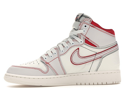 fake Jordan 1 Retro High Phantom Gym Red (GS)