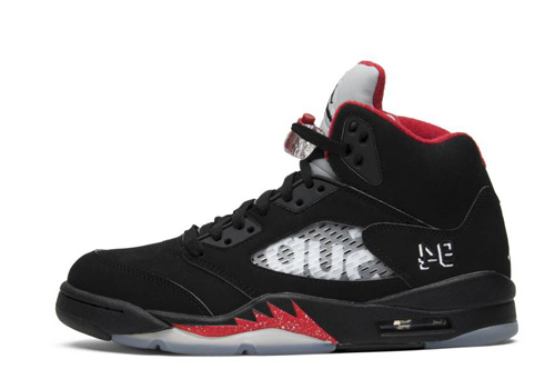 Supreme Jordan 5 Black replica