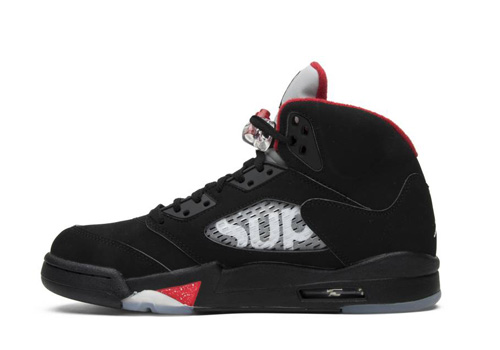 Supreme Jordan 5 Black replica