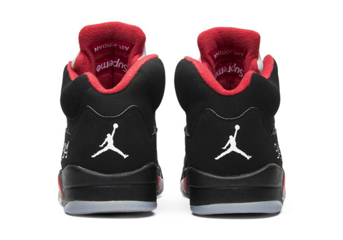 Supreme Jordan 5 Black replica