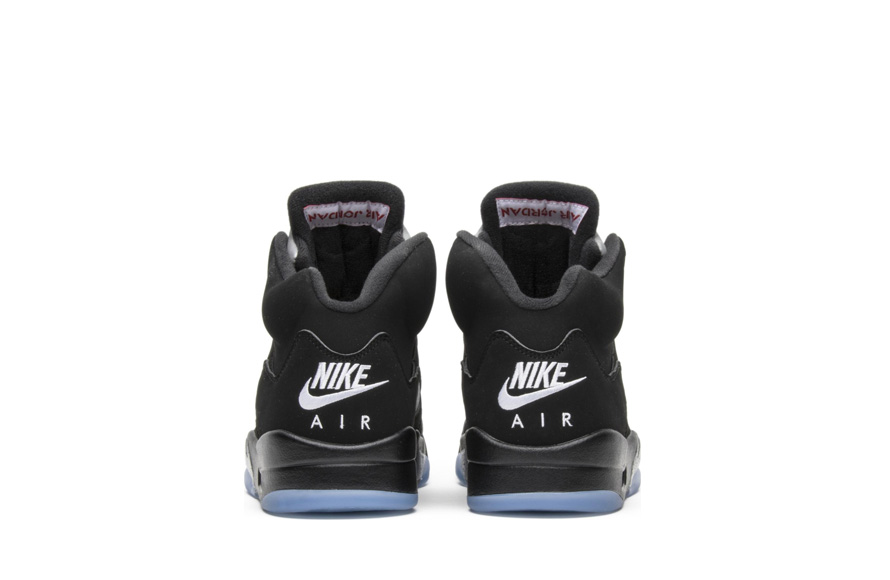 AJ 5 Black Metallic