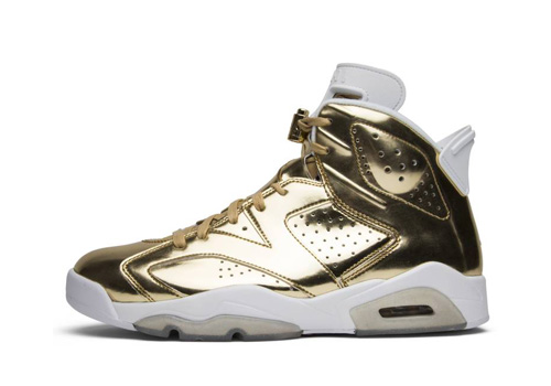 fake Jordan 6 Pinnacle Metallic Gold