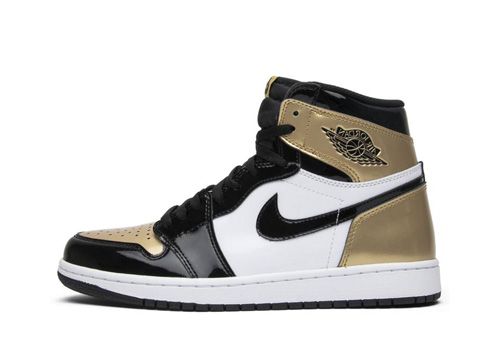 Jordan 1 Retro High Gold Top 3 fake