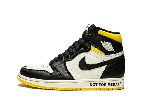 high quality fake Jordan 1 Retro High Not for Resale Varsity Maize