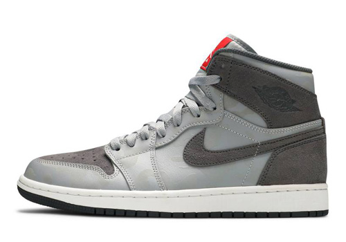 Jordan 1 Camo 3M Wolf Grey fake