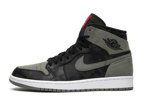 Jordan 1 High Shadow Camo fake
