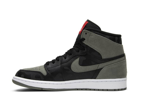 Jordan 1 High Shadow Camo fake