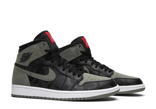 Jordan 1 High Shadow Camo fake