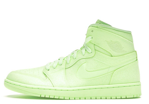 fake Jordan 1 Retro High Barely Volt