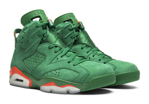 fake Jordan 6 Retro Gatorade Green