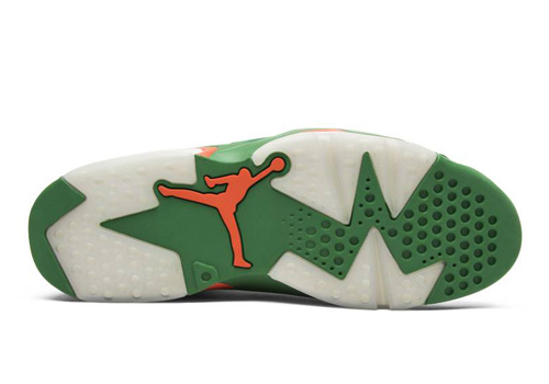 fake Jordan 6 Retro Gatorade Green