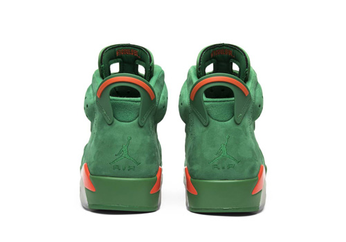 fake Jordan 6 Retro Gatorade Green