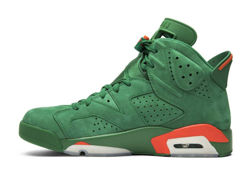 fake Jordan 6 Retro Gatorade Green