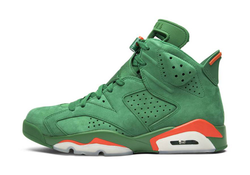fake Jordan 6 Retro Gatorade Green