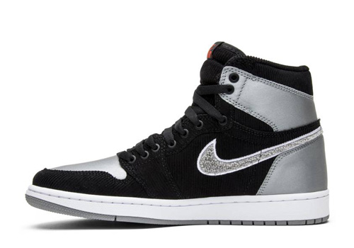 Aleali May Jordan 1 High Satin Shadow fake