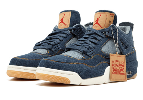 fake Jordan 4 Retro Levi's Denim