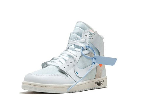 Fake Off White Jordan 1 White