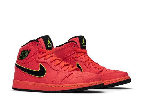 fake Jordan 1 High Hot Punch