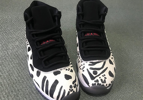Jordan 11 Animal Instinct fake