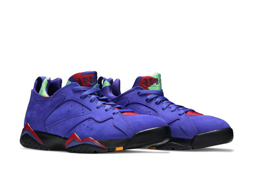 fake Jordan 7 Low Bright Concord
