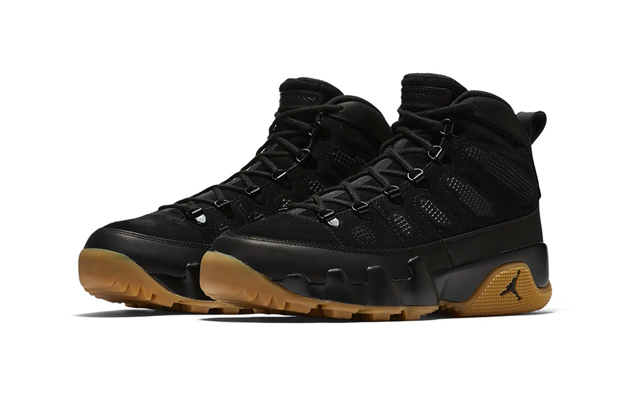 fake Jordan 9 Boot NRG Black Gum