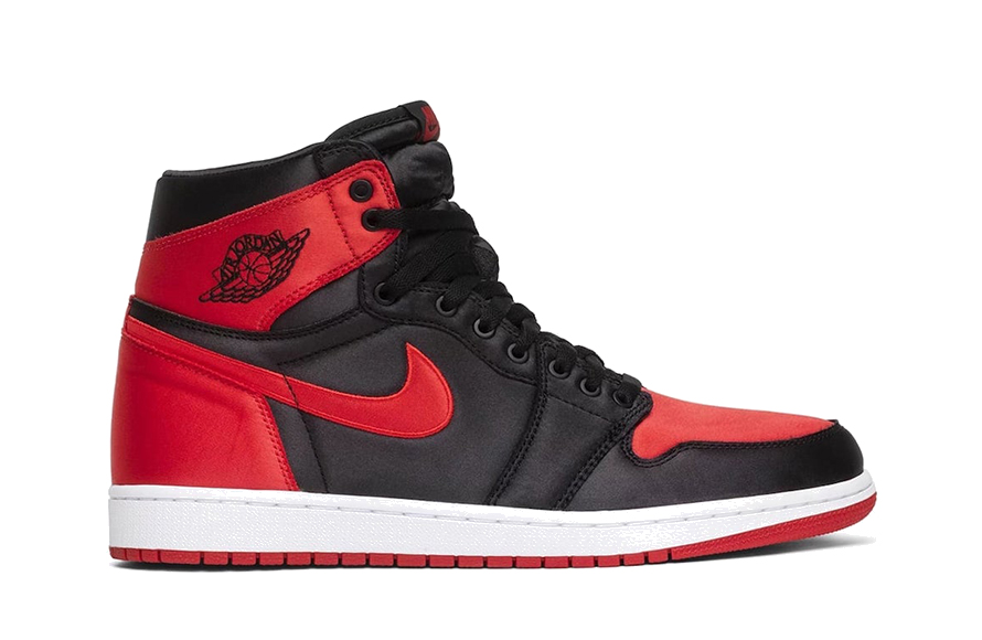 Air Jordan 1 High Wmns Satin Bred