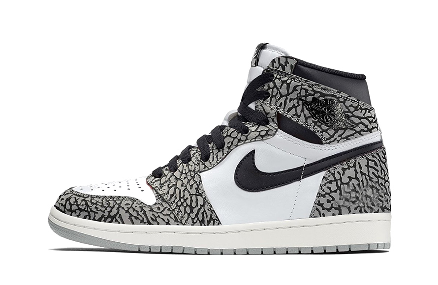 Replica Air Jordan 1 High White Cement
