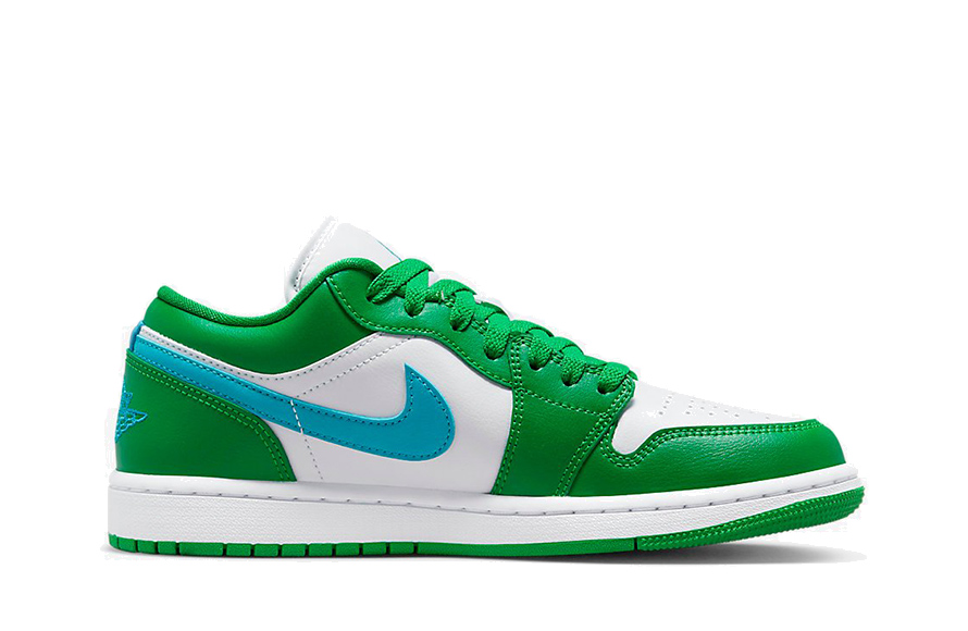 Replica Air Jordan1 Low Wmns Lucky Green