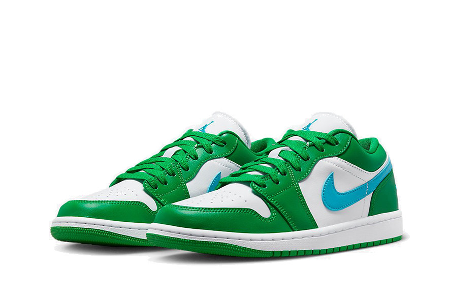 Replica Air Jordan1 Low Wmns Lucky Green