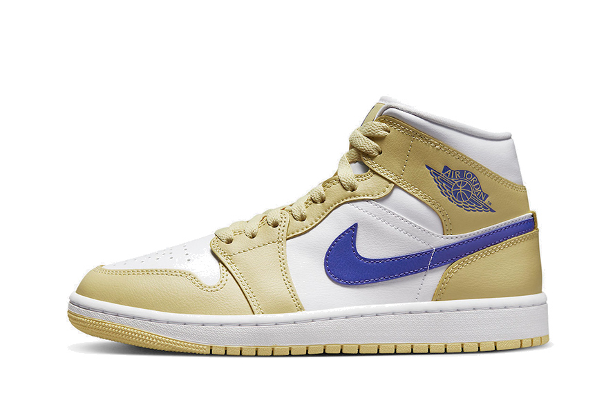 AJ1 Mid Wmns Lemon Wash