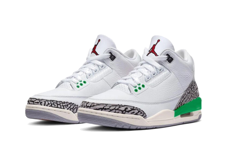 Air Jordan 3 Wmns Lucky Green