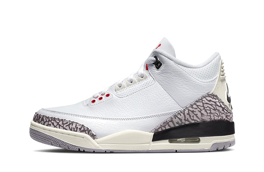 Replica Air Jordan 3 White Cement