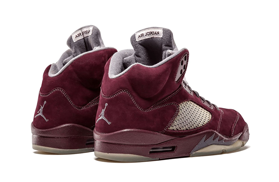Replica Air Jordan 5 Burgundy