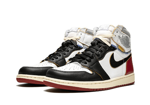 fake Jordan 1 Retro High Union Los Angeles Black Toe