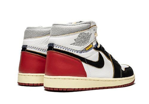fake Jordan 1 Retro High Union Los Angeles Black Toe