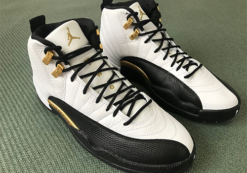 TikTok Fake Jordan 12 Suede Taxi Royalty