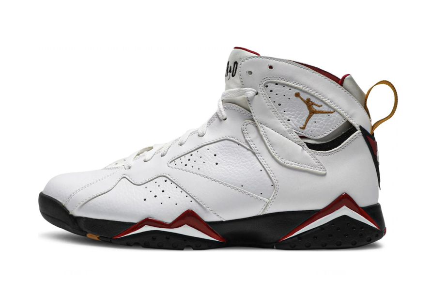 jordan 7 cardinal fake vs real