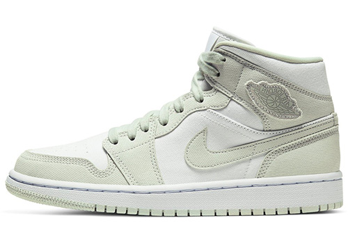 fake Jordan 1 Mid Spruce Aura