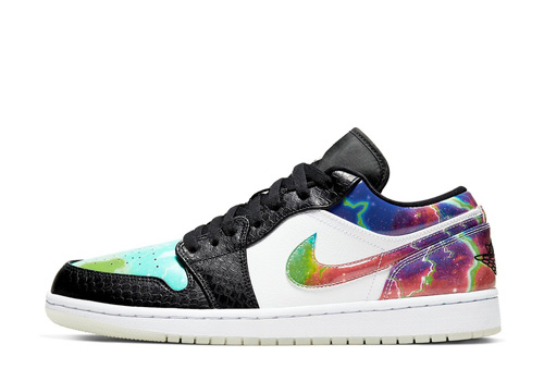 fake Jordan 1 Low Galaxy