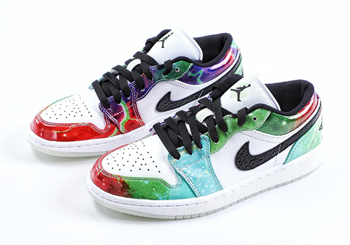 fake Jordan 1 Low Galaxy
