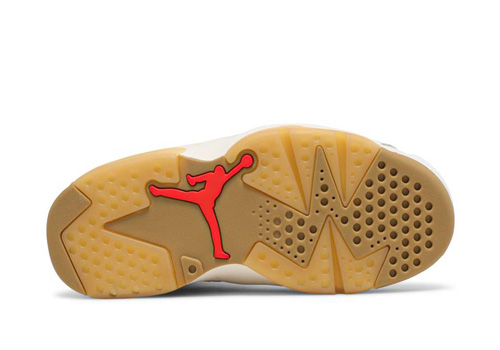 fake Jordan 6 Retro Quai54 Sail Brown (2020)