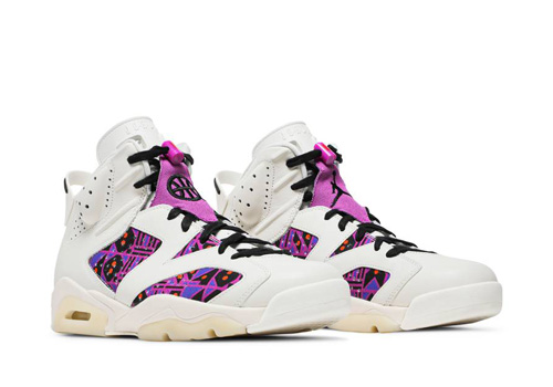 Purple Jordan 6 Quai 54 replica